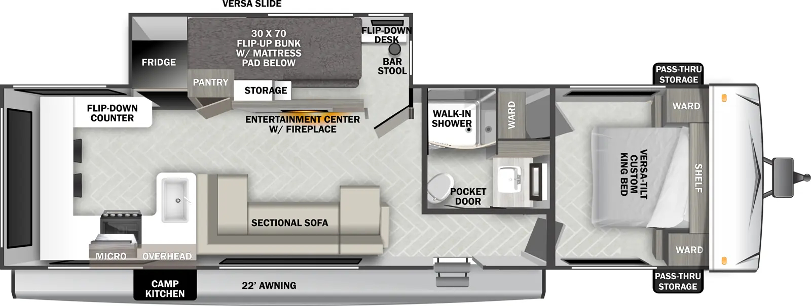 Evo Southwest T2920 Floorplan